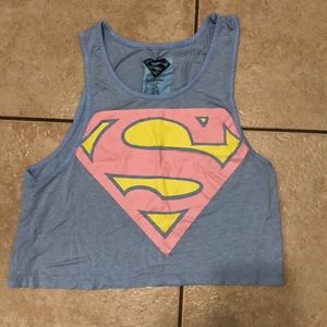 Supergirl crop top